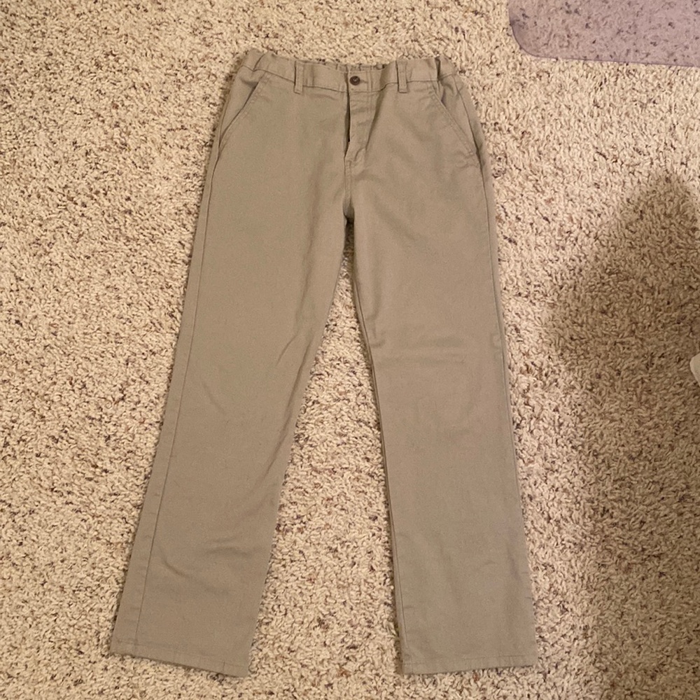 Chaps approved school wear, khaki pants